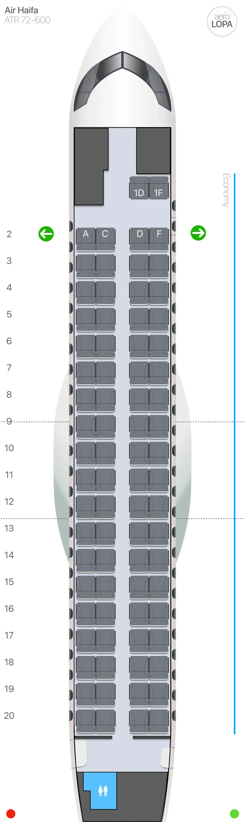 e2-atr-2 seat map