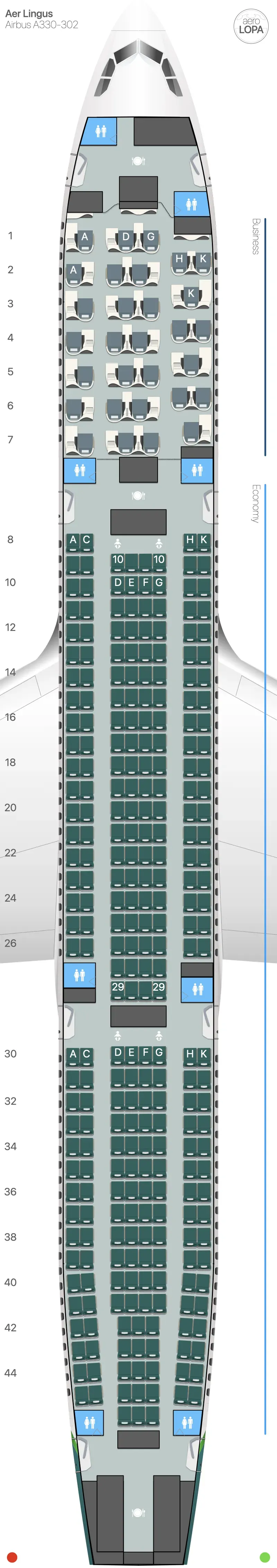 ei-333-2 seat map