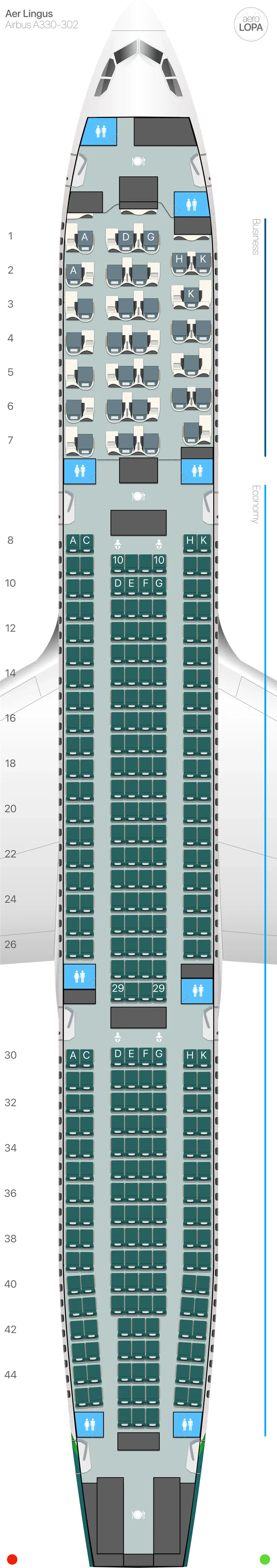 ei-333-2 seat map