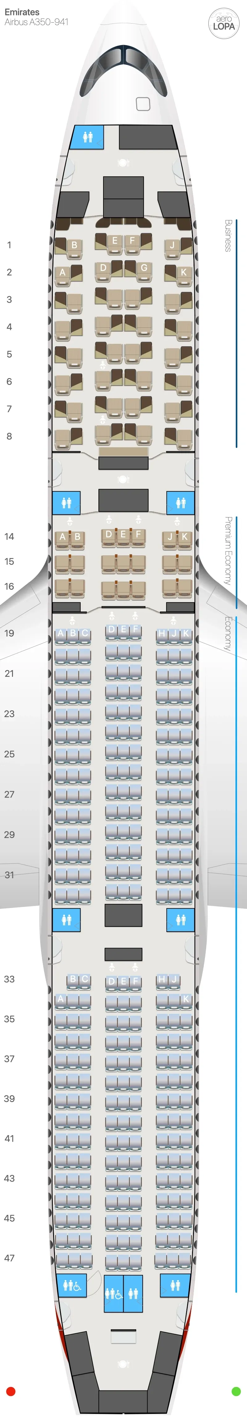 ek-359g seat map