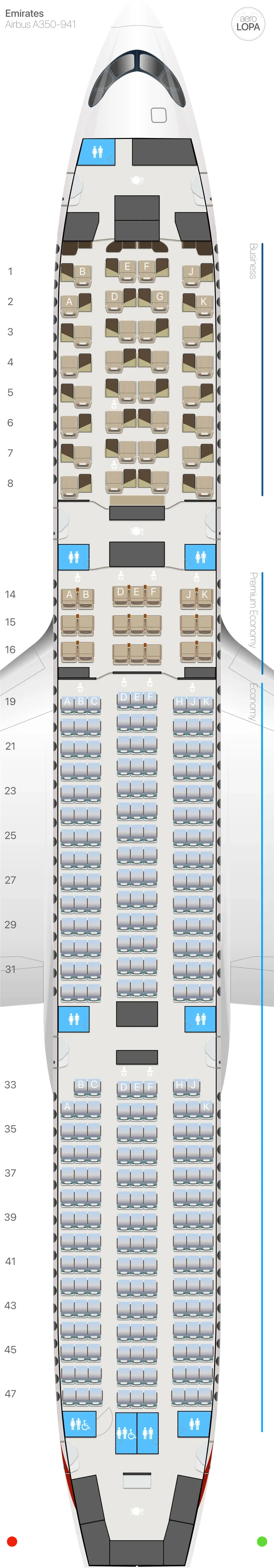 ek-359g seat map