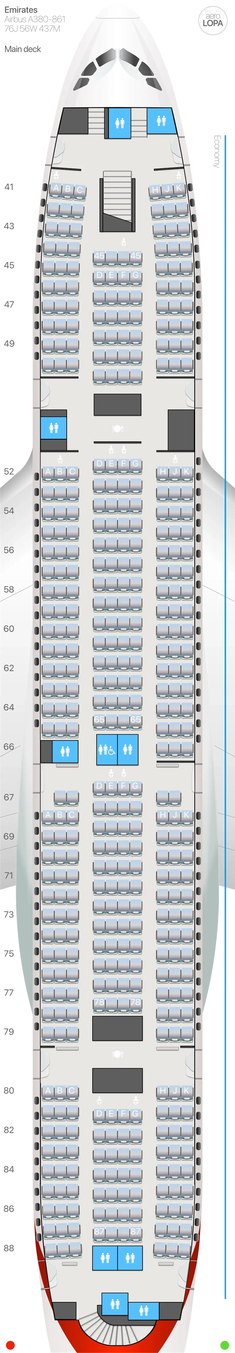 ek-388k-m seat map