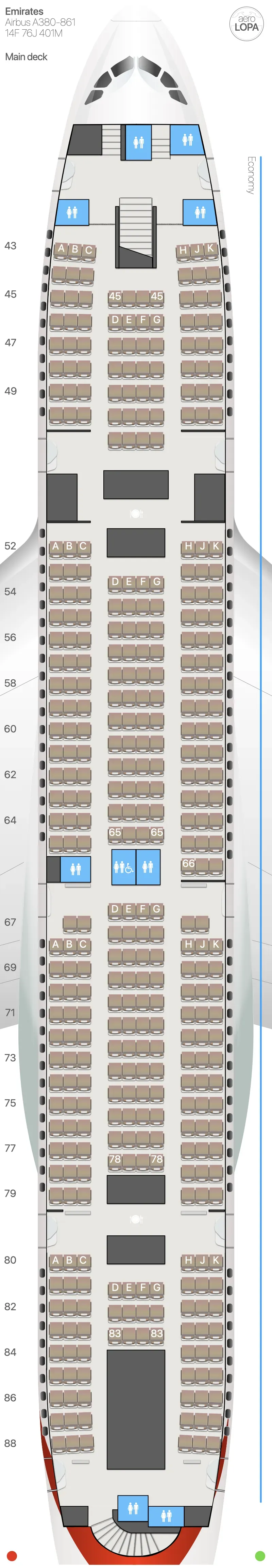 ek-388p-m seat map