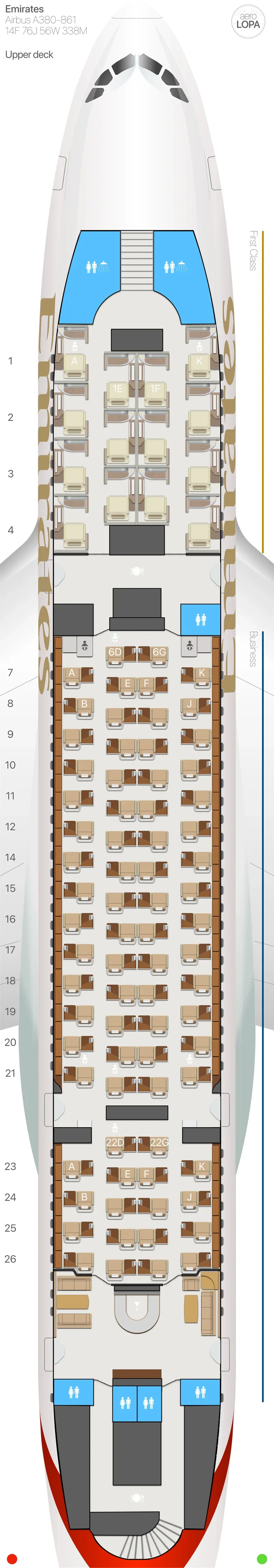 ek-388y-u seat map