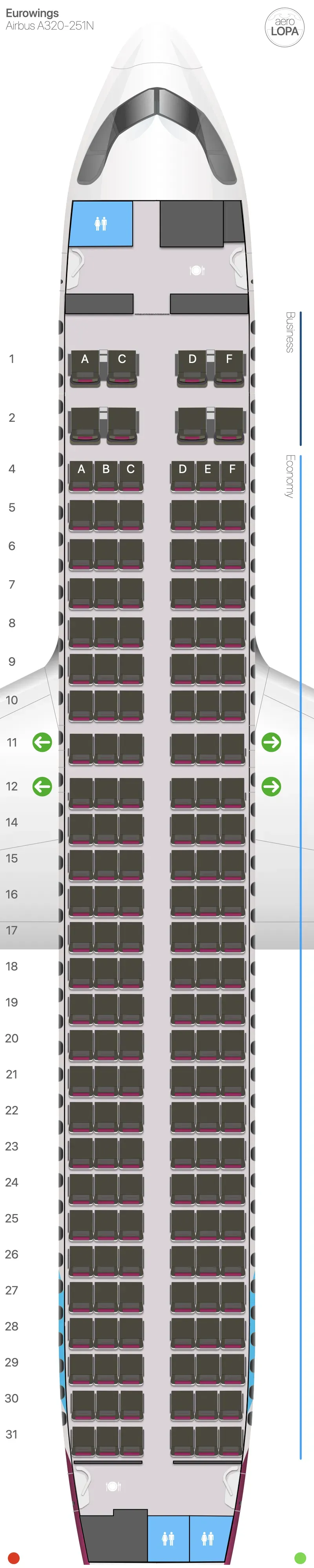 ew-32n-2 seat map