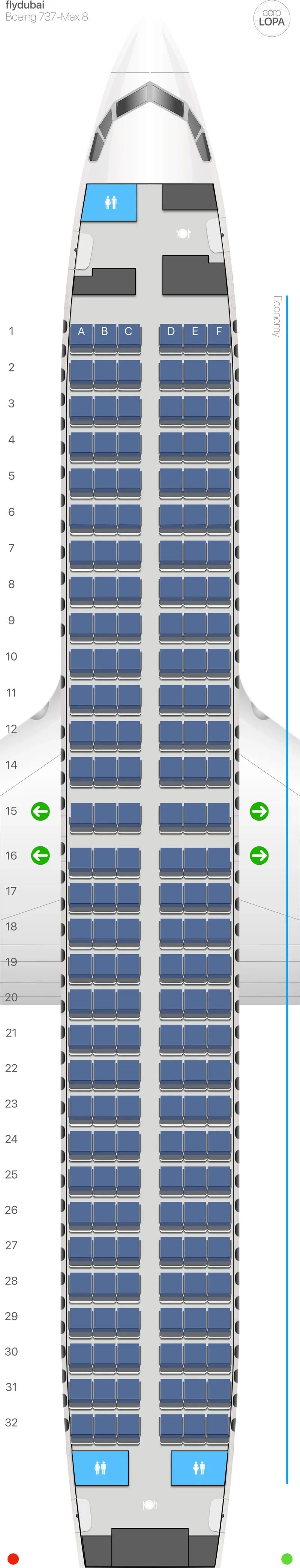 fz-7m8-4 seat map