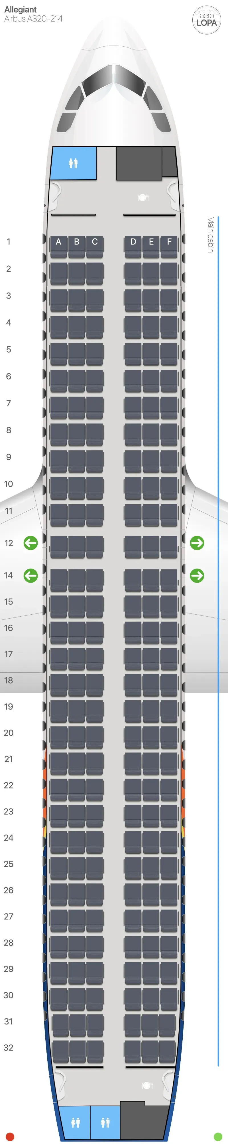g4-320-1 seat map