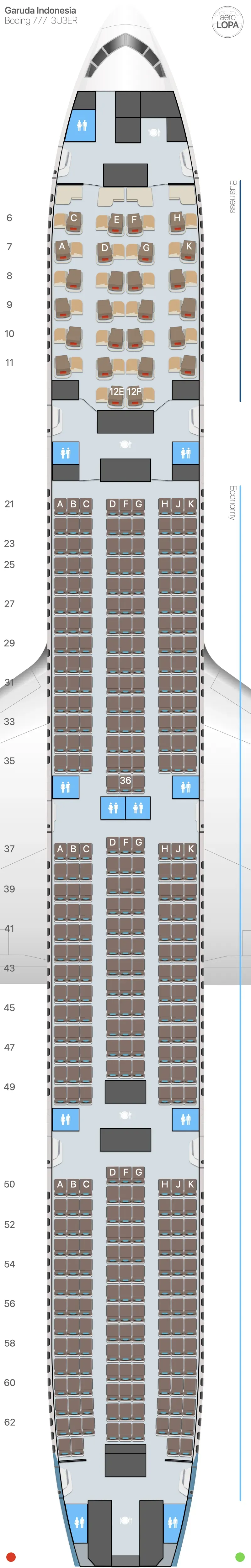 ga-77w-1 seat map