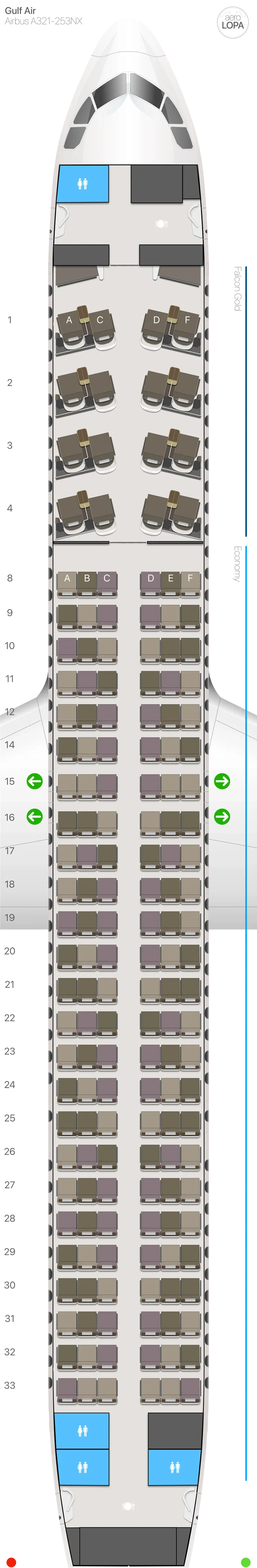 gf-32q-1 seat map