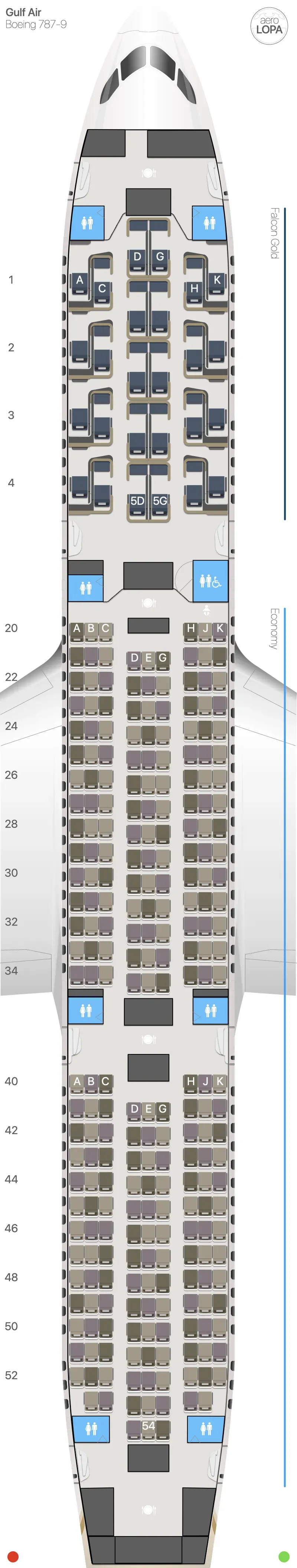 gf-789 seat map