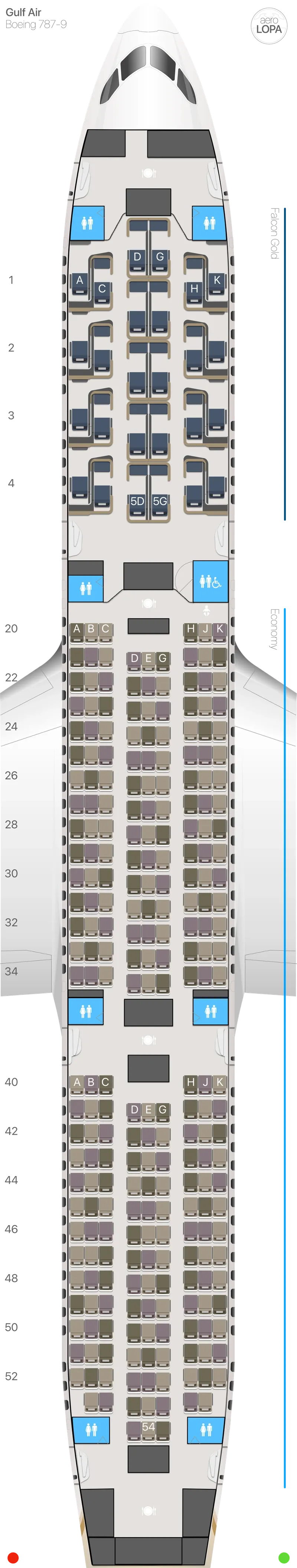 gf-789 seat map