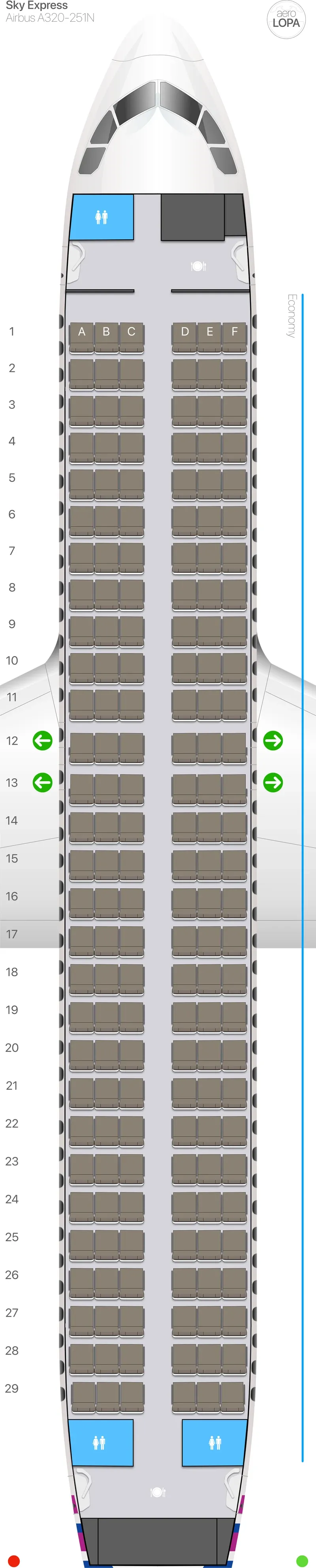 gq-32n-3 seat map