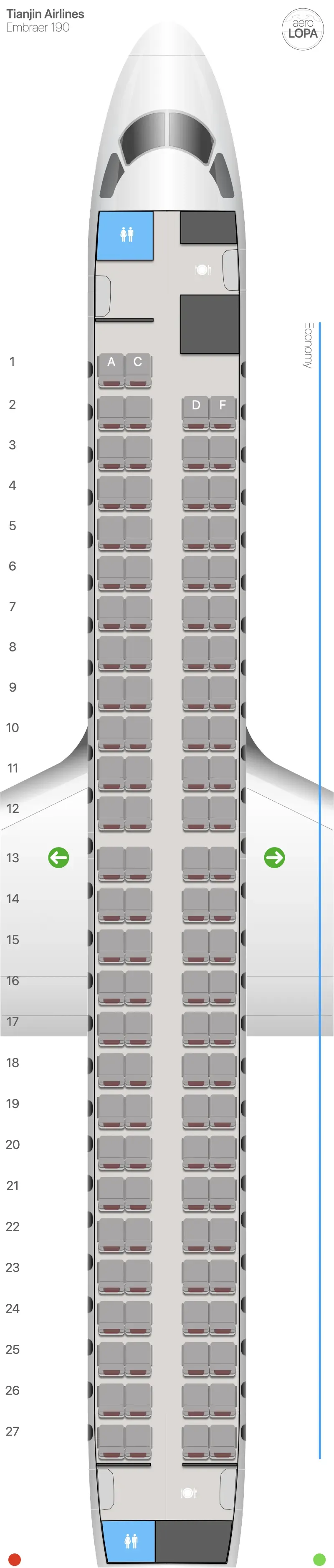 gs-e90 seat map