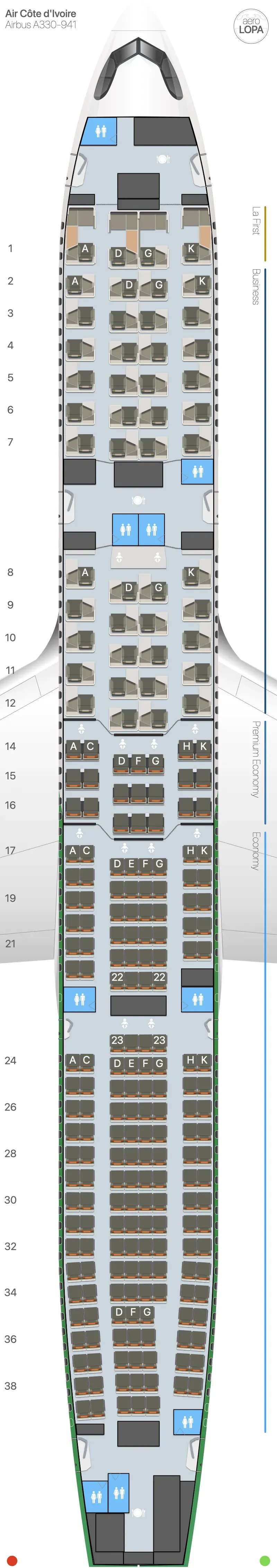 hf-339 seat map
