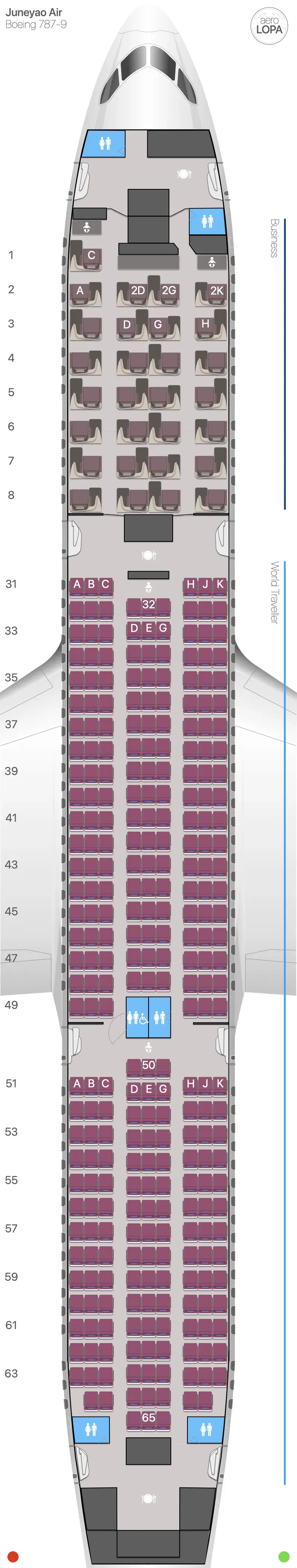 ho-789 seat map