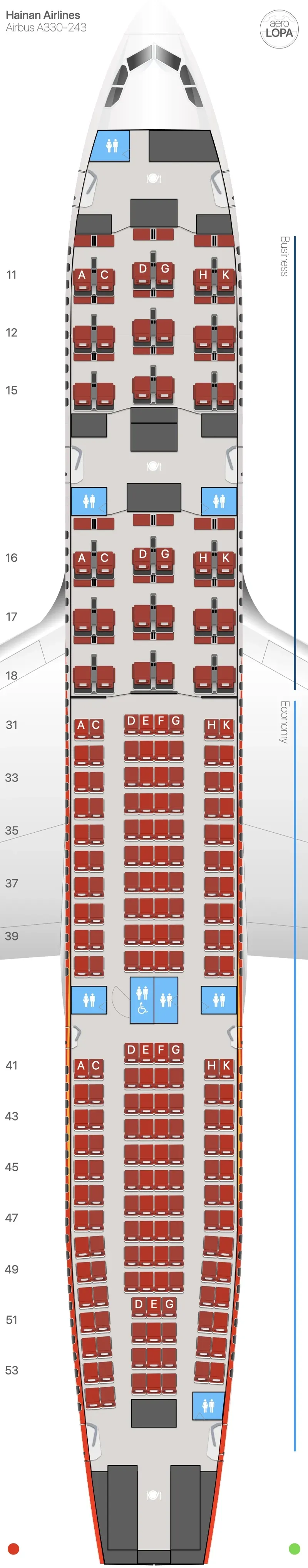 hu-332-1 seat map