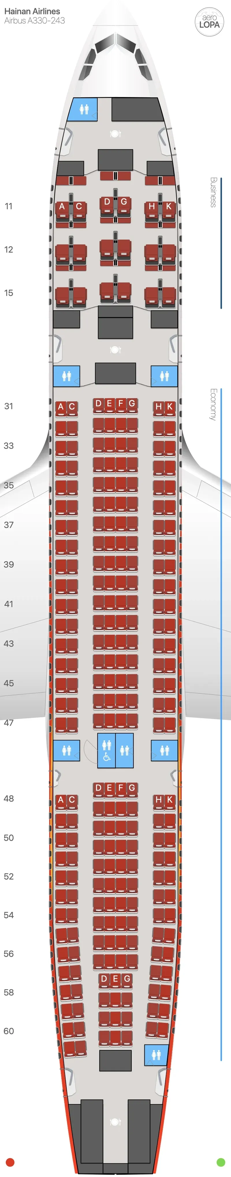 hu-332-2 seat map