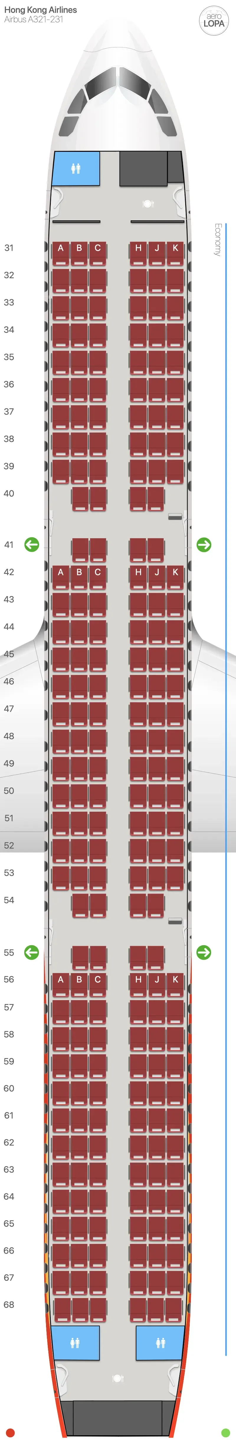 hx-32u seat map