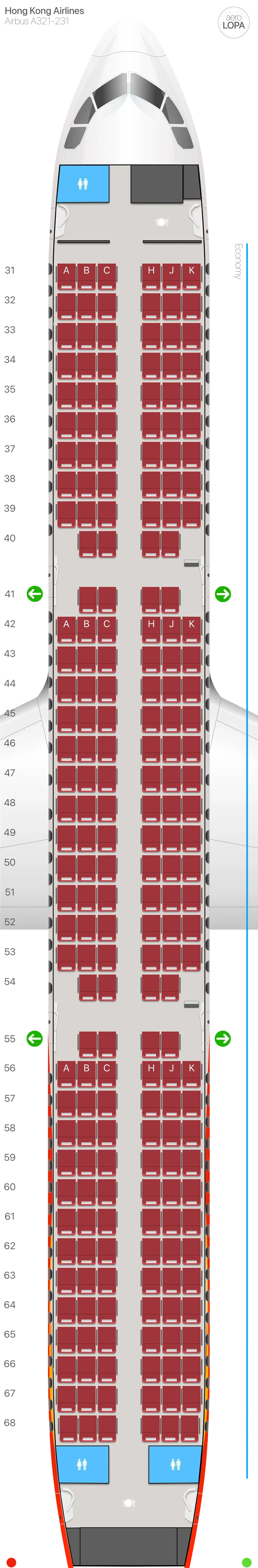 hx-32u seat map