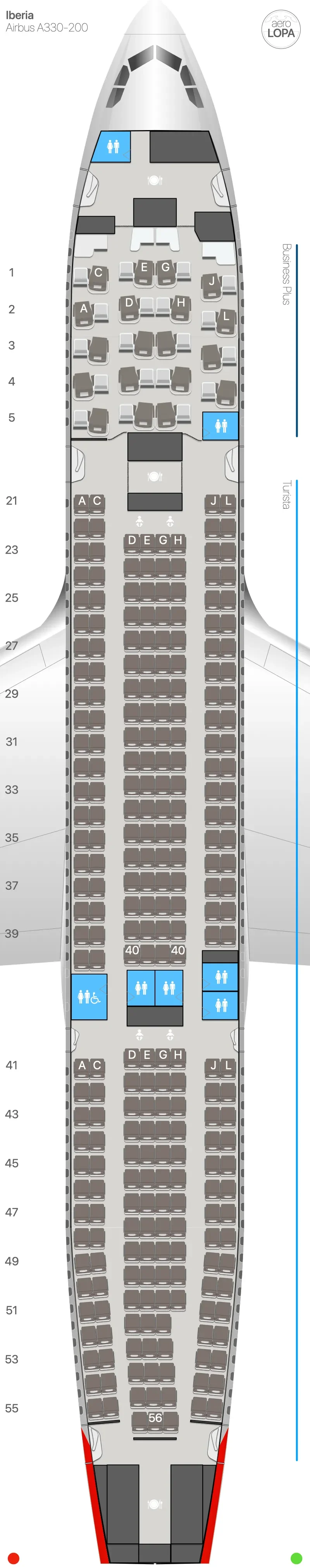 ib-332 seat map