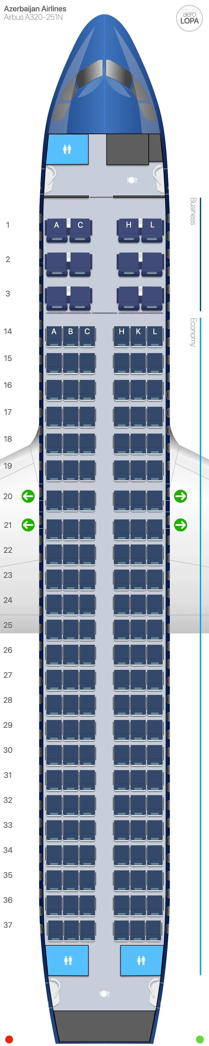 j2-32n-2 seat map