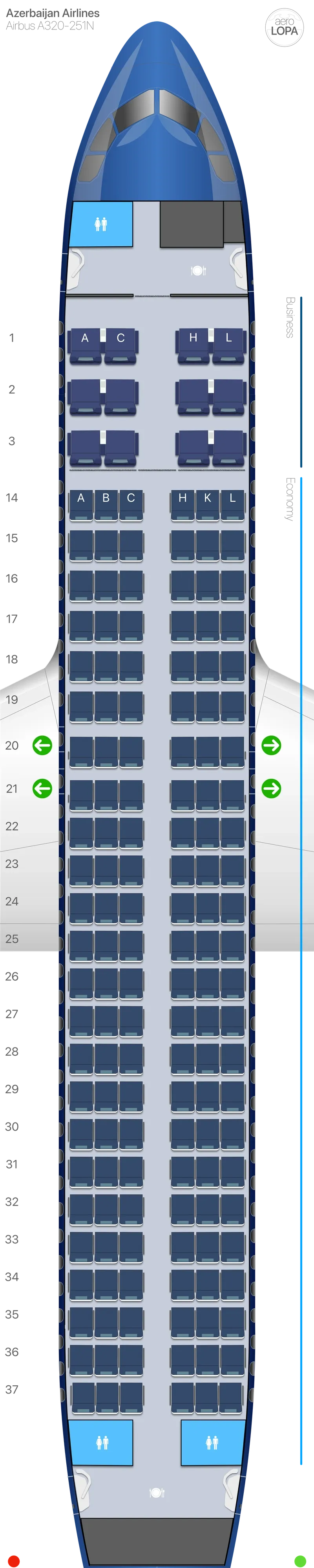 j2-32n-2 seat map