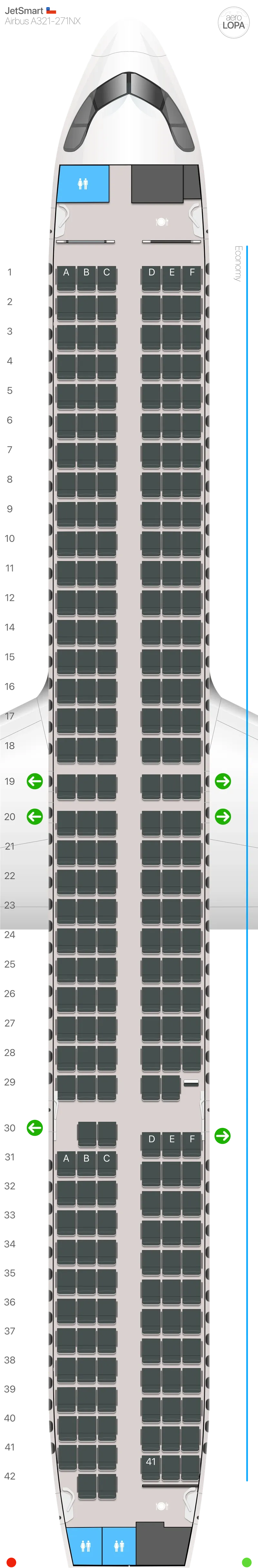 ja-32q seat map