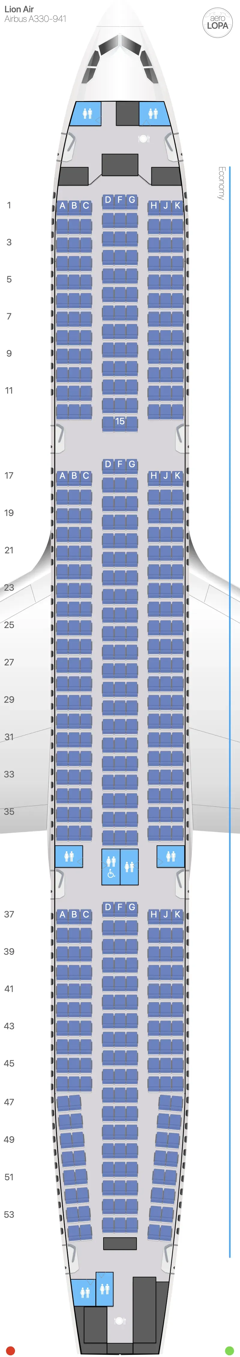 jt-339-1 seat map