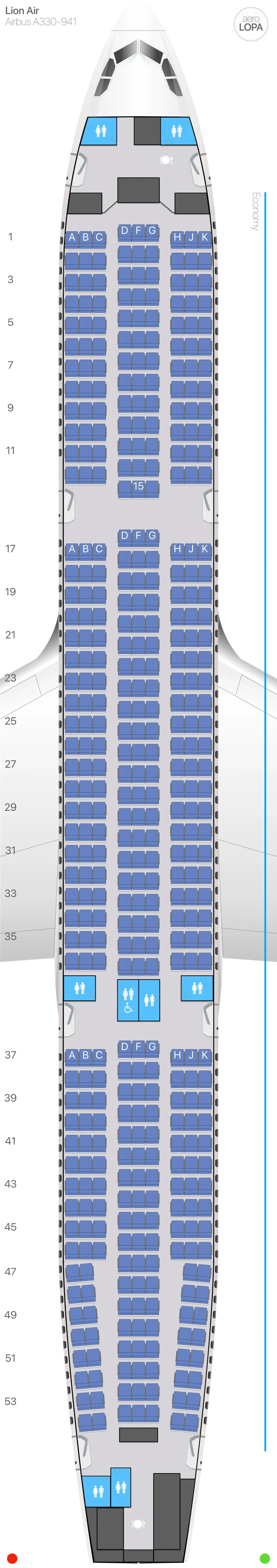 jt-339-1 seat map