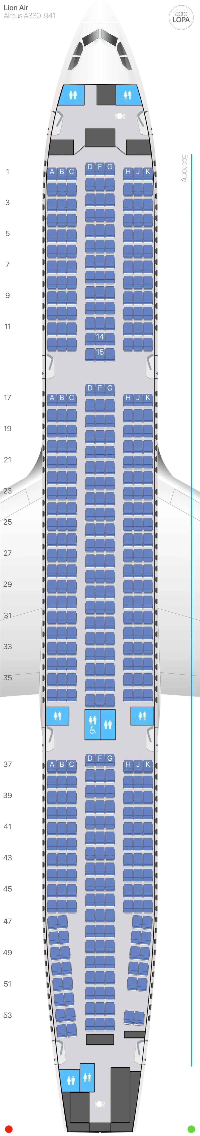 jt-339-2 seat map