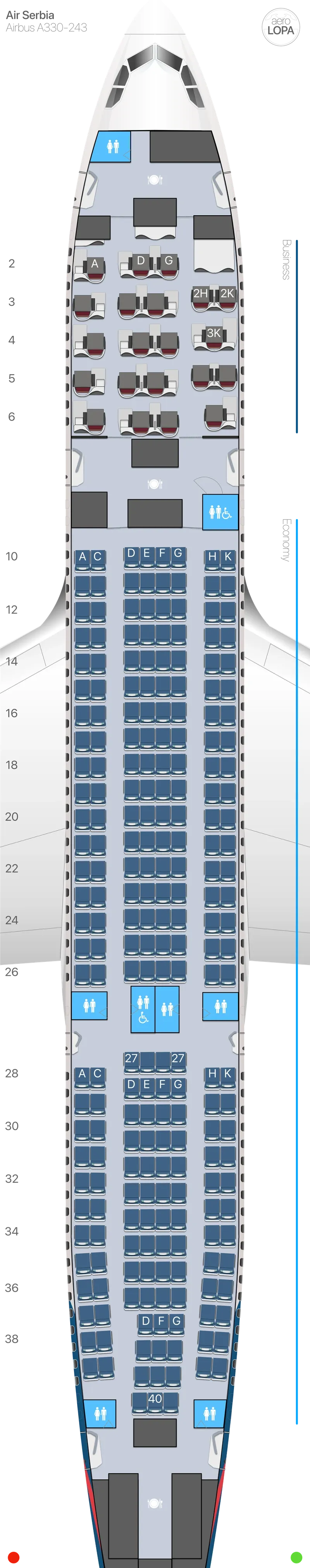 ju-332-1 seat map