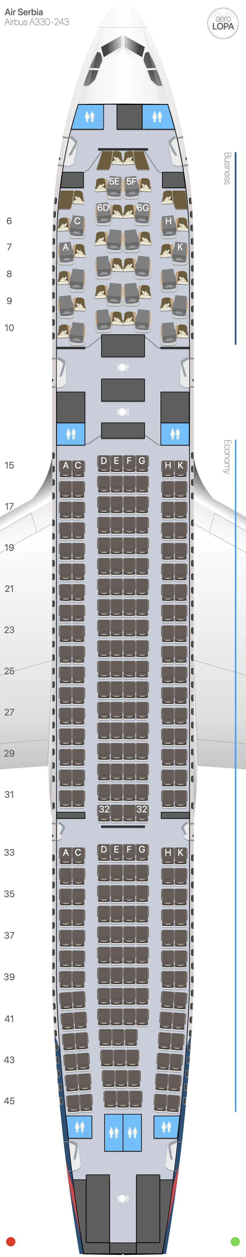 ju-332-3 seat map