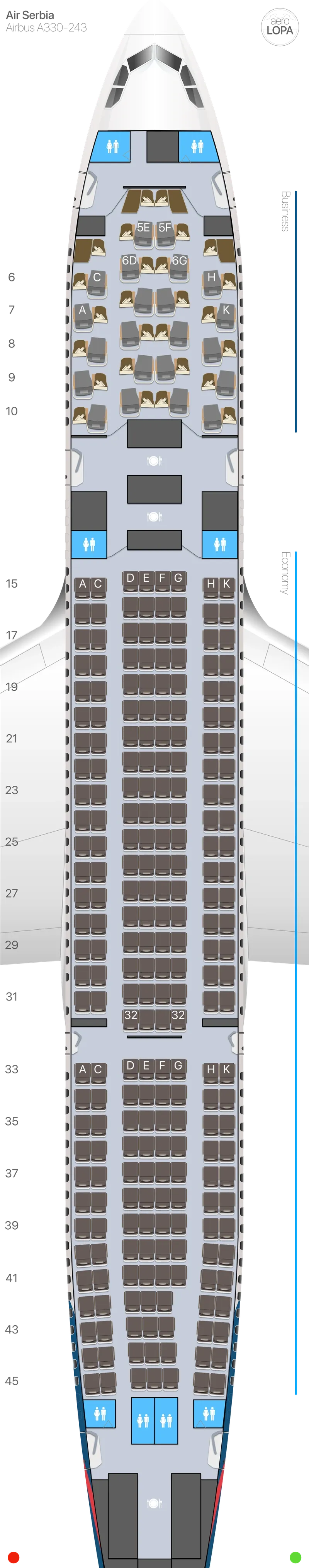 ju-332-3 seat map