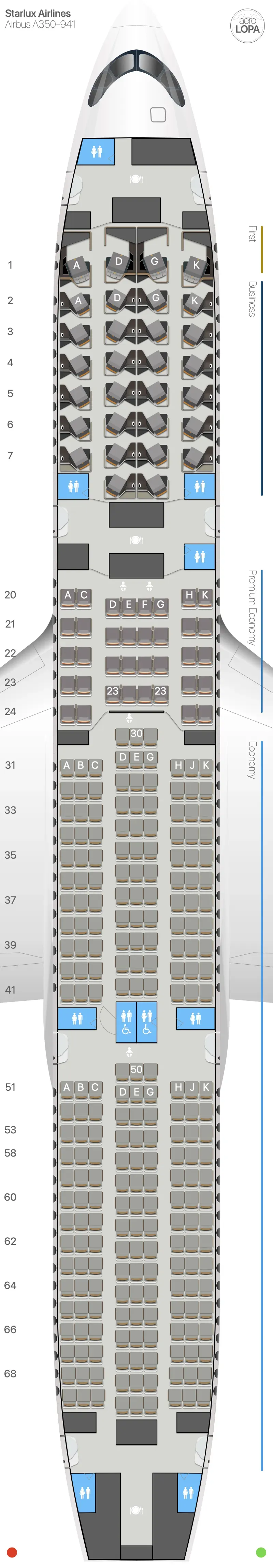 jx-359 seat map