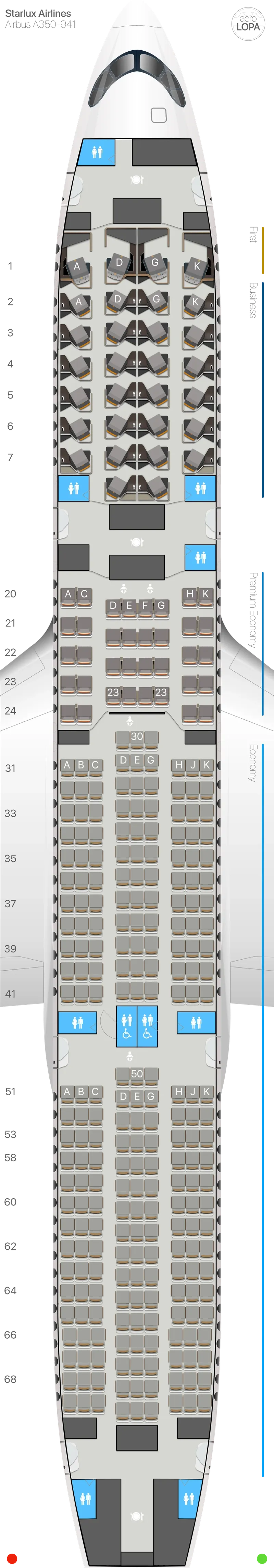 jx-359 seat map