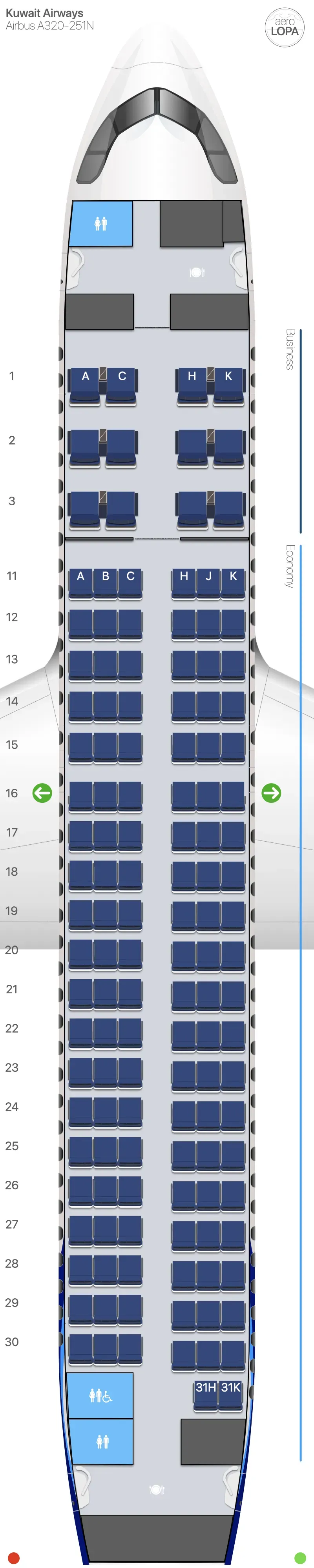 ku-32n seat map