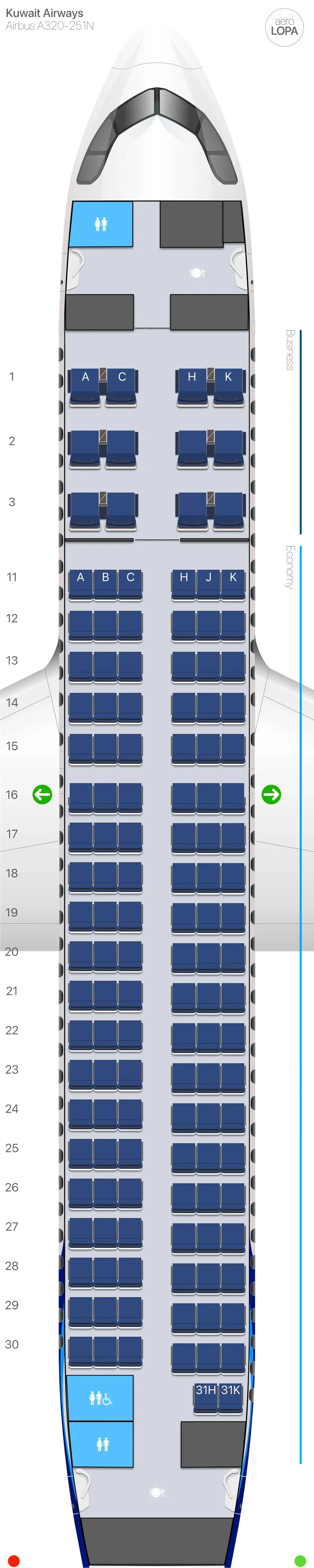 ku-32n seat map