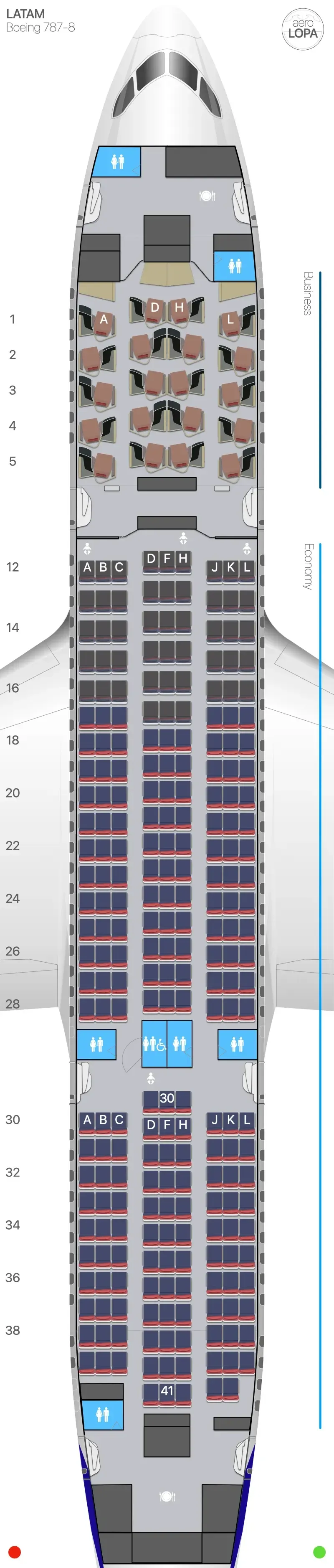 la-788-2 seat map