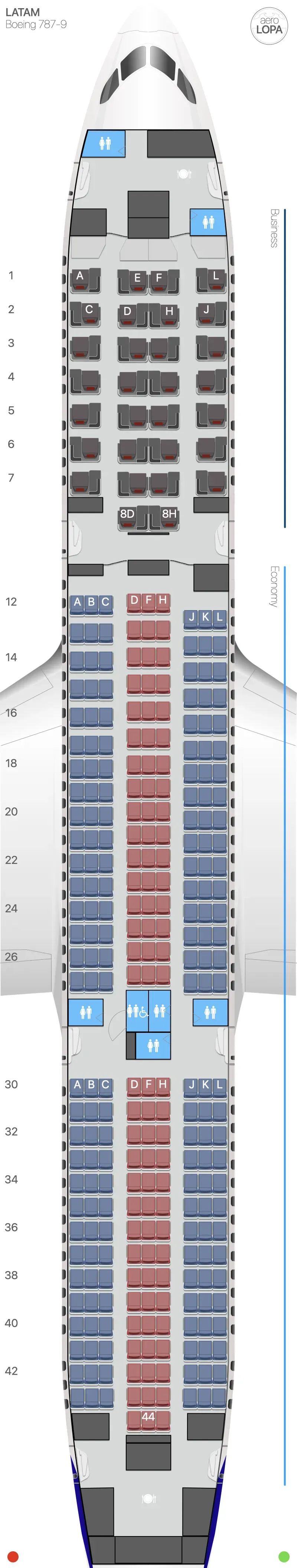 la-789-2 seat map