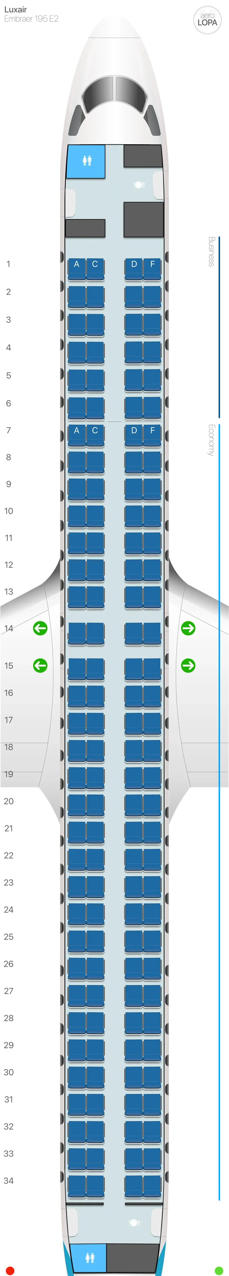 lg-295 seat map