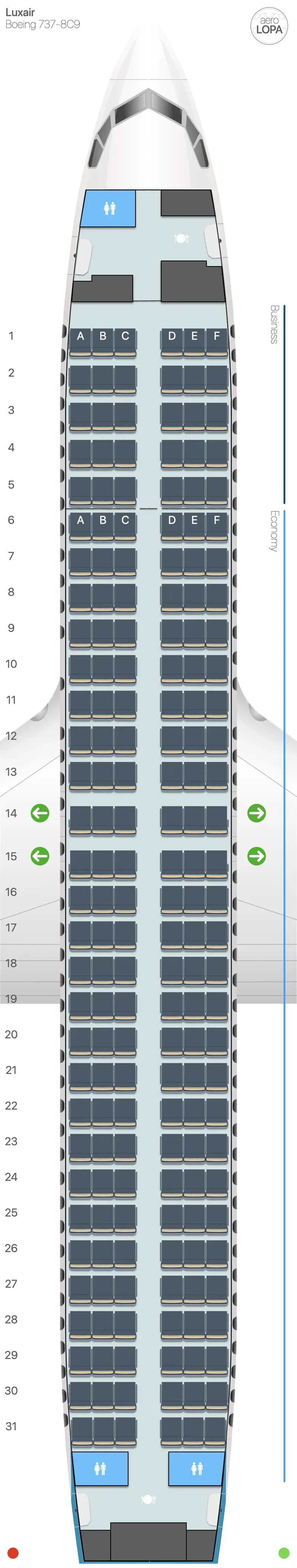 lg-738 seat map