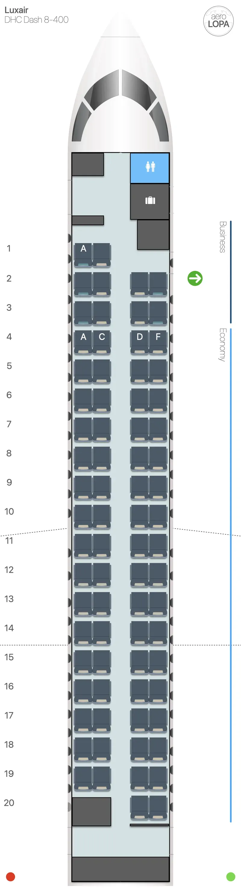 lg-dh4 seat map