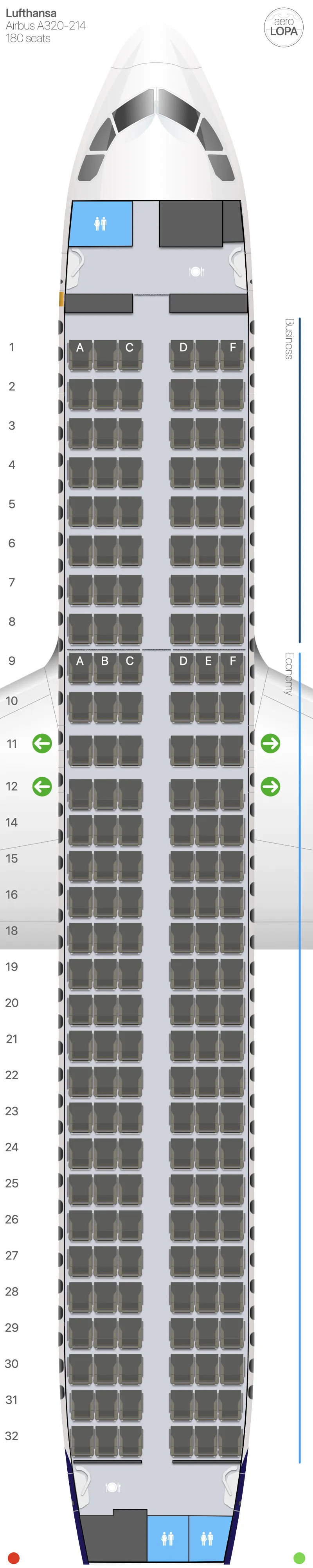 lh-320-2 seat map