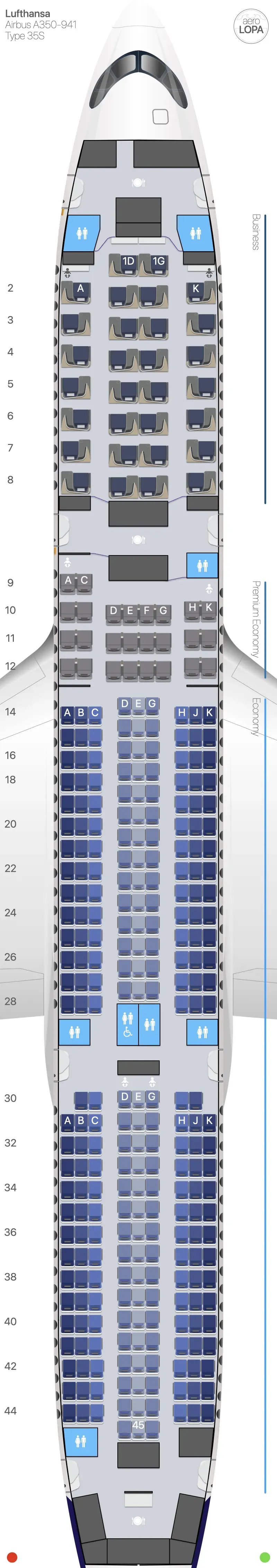 lh-35s seat map