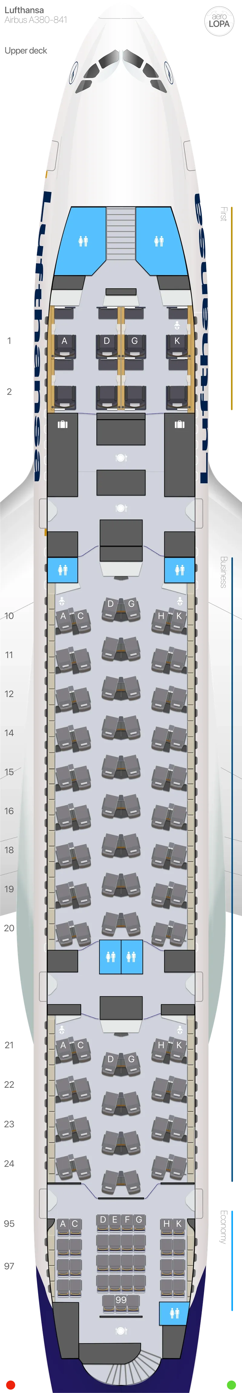 lh-388-u seat map