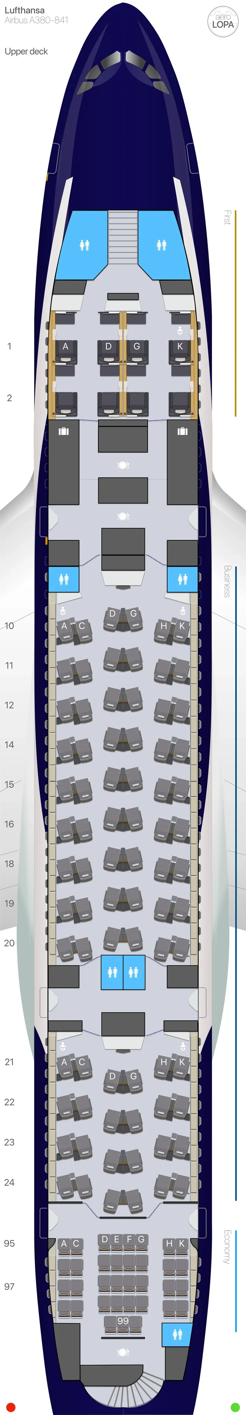 lh-388-u seat map