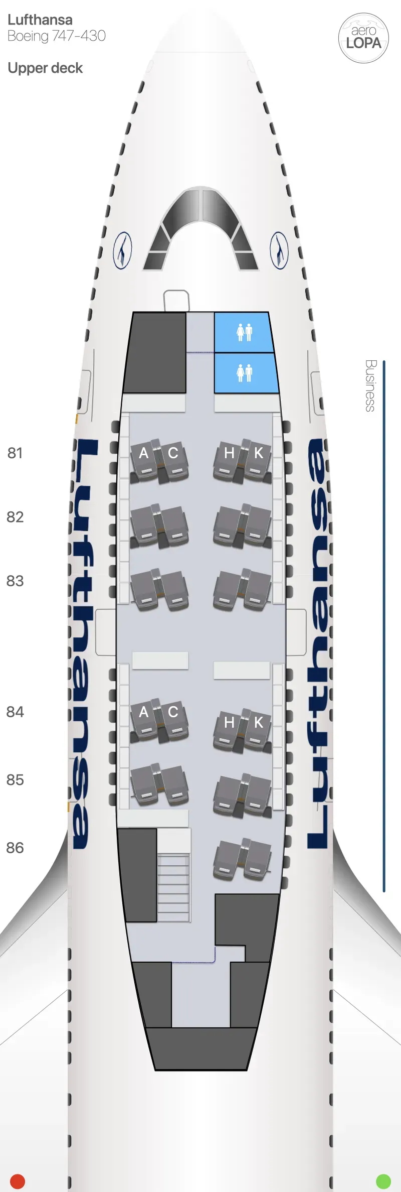 lh-744-u seat map