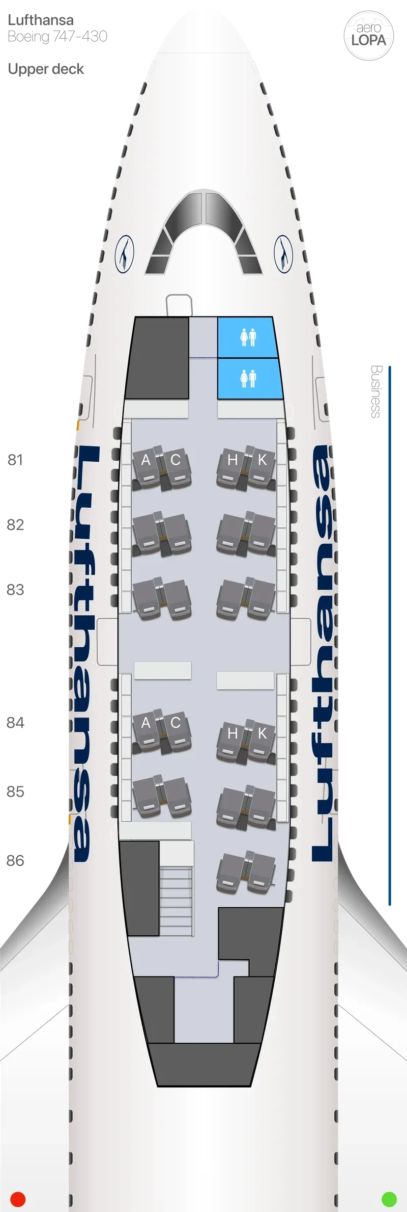 lh-744-u seat map