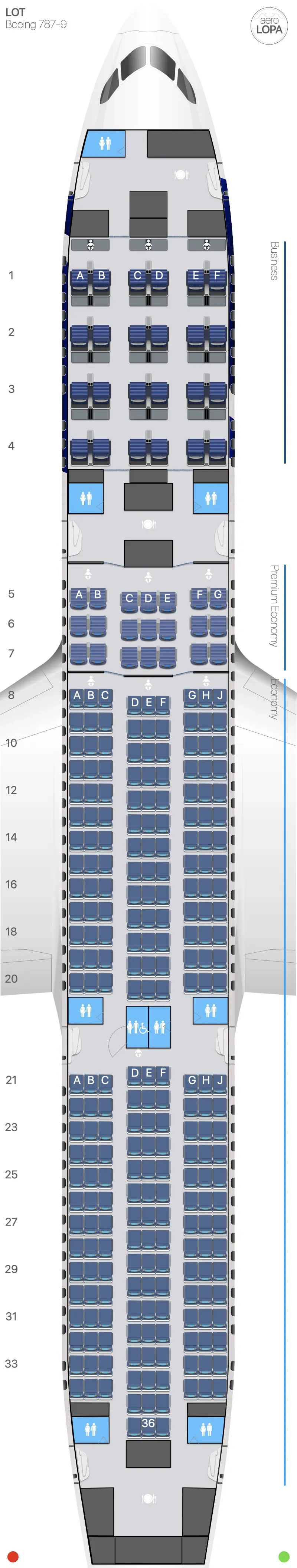 lo-789 seat map
