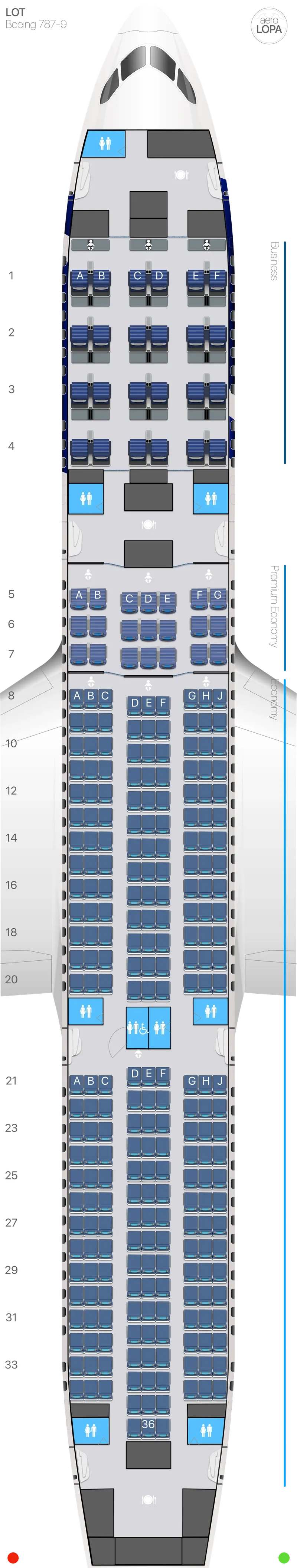 lo-789 seat map